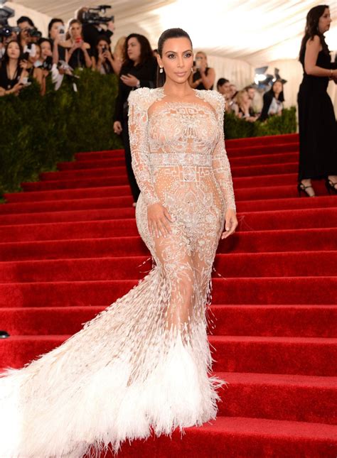 Kim Kardashian met gala dress